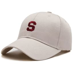 S Embroidery Shade Sunscreen Baseball Cap Outdoor Men's and Women's Same Sports Cap Tourism Team Building Baseball Cap