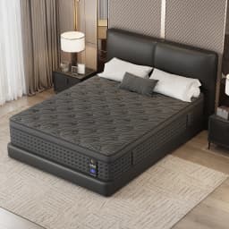 12 Inch Twin, Full, Queen, King, Mattress Memony Foam And Spring, Medium Firm Mattress for Cooling, Pressure Relief, Edge Support & Motion Isolation Box-Packed for Bedrooms, Guest Rooms And Hotels