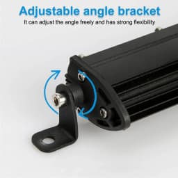 LED Light 22-Inch Yellow Light LED Off-Road Light Bar, Ultra-Thin and lightweight LED Light Bar, 12V 24V Off-Road Light, Combined Flood Beam Suitable for Tractor, Boat, Off-Road, 4x4 Truck, SUV, ATV Truck