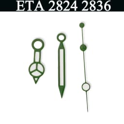 Watch Hands Green Luminous Hands Fit NH35 NH36 ETA2836 2824 Miyota8205 8215 821A Mingzhu DG2813 3804 PT5000 Movement