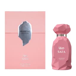 Arabiyat Prestige Safa Eau de Parfum Spray for Women – Elegant Floral, Sweet Fruity & Musk Scent, Radiant Long‑Lasting Sillage, Perfect Eid & Birthday Gift, 3.4 fl oz / 100 ml