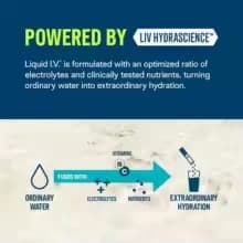 Liquid Intravenous Hydration Electrolytes, Cotton Candy, 16 Count