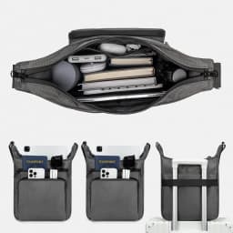Sling Backpack Anti theft Crossbody Shoulder Bag for Men and Women Travel Work