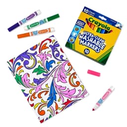 10ct Ultra Clean Washable Broad Line Markers, School Supplies for Kids, Art Classroom Must Haves, Coloring Gift, Ages 3+