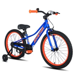 JOYSTAR NEO 20" 24" Kids Mountain Bike for Boys Girls 5-12 Years 20" Kids Bike with Training Wheels, 24 Inch Bike with Kickstand, Dual Brake