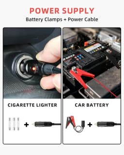 Tacleekii 5 Ton Electric Hydraulic Car Jack Portable Built-in Tire Inflator | Portable Vehicle Lift Jack with Built-in Tire Inflator Pump for Sedan, SUV, MPV