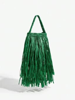 Ladies, Women Top Handle Bags , Fashionable, Simple, Elegant, Versatile, Straw,Tassel,For Beach,Vacation,Holiday,Summer, Seaside