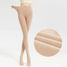 Women Fleece Lined Thermal Winter Tights Sheer Velvet Pantyhose Thick Warm Plush Inner Layer Leggings