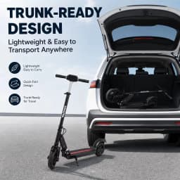 350W Folding Electric Scooter 25KM/H Max Speed 36V 7.5Ah Battery 8.5 Inch Shock‑Absorbing Tire Portable E‑Scooter for Adult Urban Commute