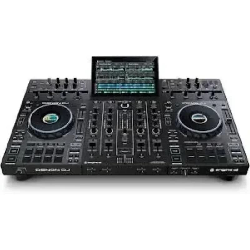 100% SUMMER SPECIAL: Denon Prime 4 4-Deck Standalone DJ Controller System with 10" Touchscreen