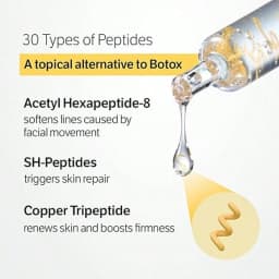 3pcs SUNGBOON EDITOR Glow Intensive Silk Peptide Ampoule, Copper Peptides Serum for Face with Collagen & Multi Peptides, Hydrating Korean Skincare Facial Serum for Smooth-Looking Skin, 1.35 fl oz