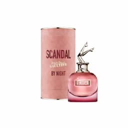 Jean Paul Gaultier Scandal Perfume, Iconic Metallic‑leg Cap Paired With Soft Pink Round Bottle. Bright Citrus Opens The Scent, Jasmine And Tuberose Bloom Gently, Honey And Licorice Deliver Sweet Gourmand Dry‑down, Feminine And Seductive.