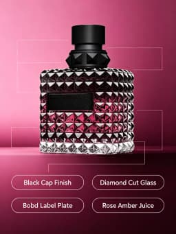 New Arrival Donna Intense EDP 100ml 3.4oz Bourbon Vanilla Jasmine Benzoin Amber Long Lasting Scents Perfumes Sprays Women Labor Day Halloween Thanksgiving Black Friday Cyber Monday Christmas Gift Ideas Best Seller Fast US Local Shipping Spray Scent Hot
