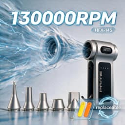 Turbo Fan Blower 580000RPM Portable Electric Air Duster for Car Seat Computer Dust Removal