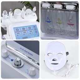 6‑in‑1/7‑in‑1 Facial Massager, Facial Beauty & Cleansing Device, Multifunctional At‑Home Beauty Equipment, Gift for Girlfriend, Wife and Parents, Holiday Present