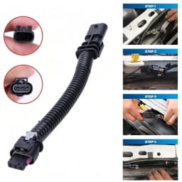 1PCS New Auto Start Stop Harness Disable Eliminator Engine Stop Start Eliminator A-Off Disable Delete Device Harness For Chevy Trax Cruze Blazer Equinox Trailblazer Buick Terrain Encore LaCrosse Envision Cadillac XT4 XT6 XT5 Opel Astra Mokka