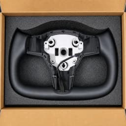 Yoke Steering Wheel For Tesla Model Y 3 2016-2022 Model Y 2020-2024 Heating With Heated Black Car Accessories