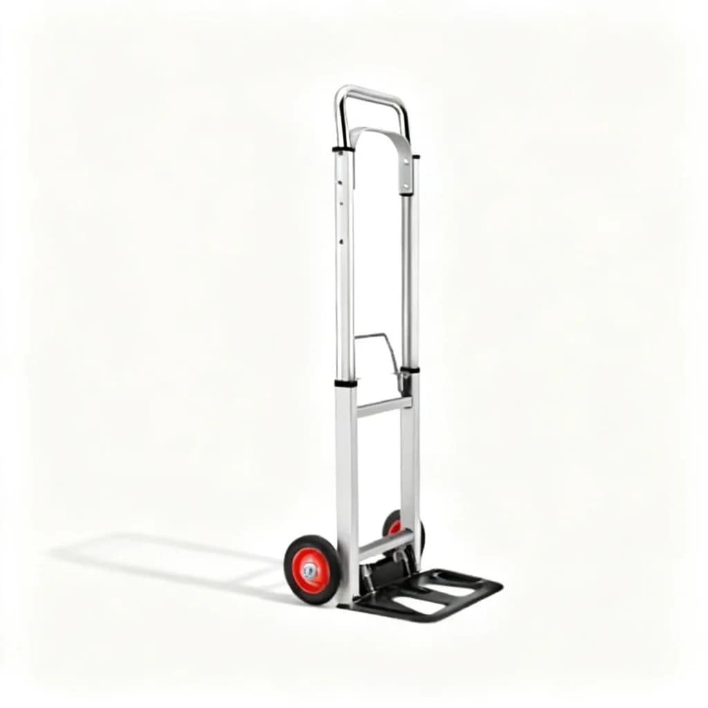 Portable Utility Trolley Cart Lightweight Aluminum Folding Utility Trolley Cart for Trunk Luggage Moving Storage Must Have 2026