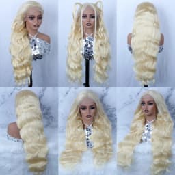 613 Hd Lace Front Wig 13x4 13x6 360 Full Lace Frontal Wig 200% Density Body Wave Brazilian Remy Blonde Wigs for Women 30 40 Inch
