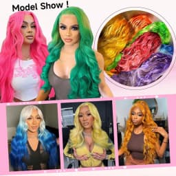 613 Hd Lace Front Wig 13x4 13x6 360 Full Lace Frontal Wig 200% Density Body Wave Brazilian Remy Blonde Wigs for Women 30 40 Inch