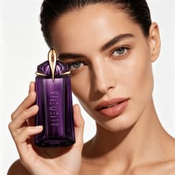 Mugler Alien Talisman Eau de Parfum 90ml Purple Faceted Crystal Refillable Bottle Amber Floral Woody Scent Long Lasting Women Perfume Spray Elegant Gift For Her