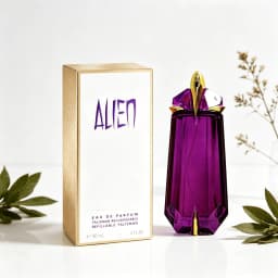 Mugler Alien Talisman Eau de Parfum 90ml Purple Faceted Crystal Refillable Bottle Amber Floral Woody Scent Long Lasting Women Perfume Spray Elegant Gift For Her
