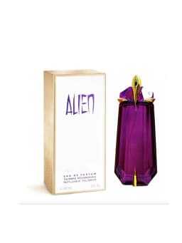Mugler Alien Talisman Eau de Parfum 90ml Purple Faceted Crystal Refillable Bottle Amber Floral Woody Scent Long Lasting Women Perfume Spray Elegant Gift For Her
