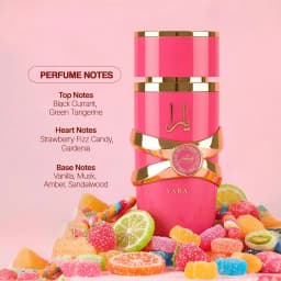 Women Yara Candy Eau De Parfum 100ml, Pink Gold Luxury Arabian Perfume, Long‑Lasting Sweet Fruity Floral Scent For Daily Wear & Gifting
