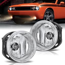 Nilight Fog Lights Assembly Compatible with 2008 2009 2010 Dodge Challenger 2005 2006 2007 2008 2009 2010 Dodge Grand Caravan Charger Caliber Nitro Avenger Chrysler Town&Country Pacifica Jeep Patriot