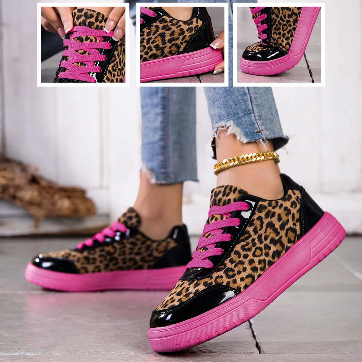 Sneakers for Woman, Women's Sneakers and Casual Shoes, Breathable Running Shoes, Stylish Shoes for Woman Comfort Women Shoes for Outdoor Walking Fitness