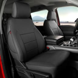 Coverdream F150 Seat Covers Custom Fit for Ford F150 SuperCrew 2015-2026 XL/XLT F250/F350/F450 Crewcab 2017-2026 XL/XLT Full Set Trucks Waterproof Leather Seat Protectors