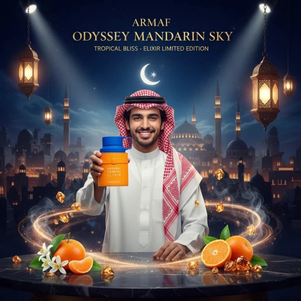 Odyssey - Mandarin Sky Elixir Limited Edition by Armaf for Men - 3.4 oz EDP Spray