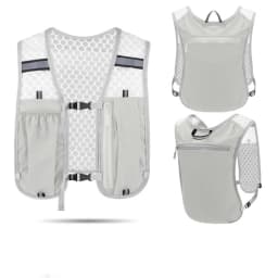 Running Vest Hydration Backpack for Men Women, 5L Lightweight Running Backpack Hydration Pack for Marathon, Trail, Cycling, Hiking, Jogging