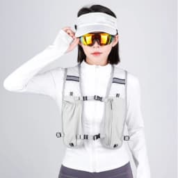 Running Vest Hydration Backpack for Men Women, 5L Lightweight Running Backpack Hydration Pack for Marathon, Trail, Cycling, Hiking, Jogging