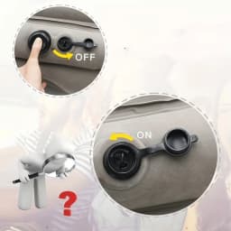 Neck Support Pillow, Inflatable Travel Pillow, Inflatable Neck Pillow Suitable For Sleep, Supporting The Head, Neck, And Lumbar Spine. Suitable For Airplanes, Cars, And RVs. Foldable For Storage, For Camping