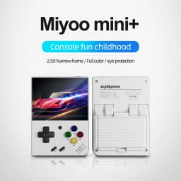 MIYOO Mini Plus Portable Retro Handheld Game Console 3.5" Screen V2 Mini+ IPS Screen Classic Video Game Console Linux System Children's Gift