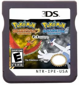 Pokemon. Game Card Black1 2 White 1 2 White Gold + Diamond + Pearl Combined Card Cartridge Card Video Game Handheld Player Game Card (R4 Card) for DS NDS 3DS