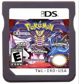 Pokemon. Game Card Black1 2 White 1 2 White Gold + Diamond + Pearl Combined Card Cartridge Card Video Game Handheld Player Game Card (R4 Card) for DS NDS 3DS