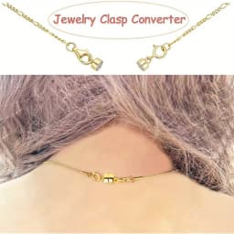 18pcs Magnetic Necklace Clasps and Closures Bracelet Converter Clasp,Suitable for Necklaces Chain Extender