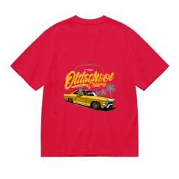 Oversized Black AE86 JDM Car T-Shirt Men's Anime Manga Graphic Tee Casual Streetwear Racing Shirt