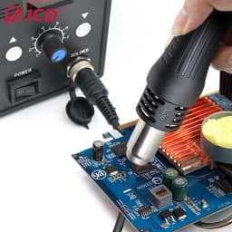 JCD 700W Hot Air Gun BGA Rework Solder Station for SMD SMT Welding 110V Heat Soldering Air Gun Repair Tool