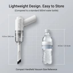 Portable Mini Wireless Vacuum Cleaner USB Rechargeable High Power Handheld Vacuum For Auto Car Home Desktop Computer Dust Cleaning