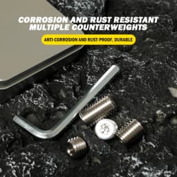 Cuetec Acueweight Pool Cue Weight Bolts, 4 Pack Replacement Cue Weights 0.3oz/0.5oz/1.0oz/1.5oz, Professional Billiard Cue