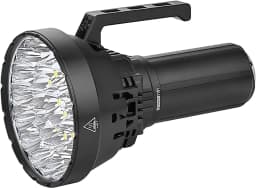 IMALENT MS32 Brightest Flashlight 200,000 Lumens 1618 Meters Beam Distance, Powerful Rechargeable Light with OLED Display & 8 Modes for Outdoor Emergency, Camping, Rescue