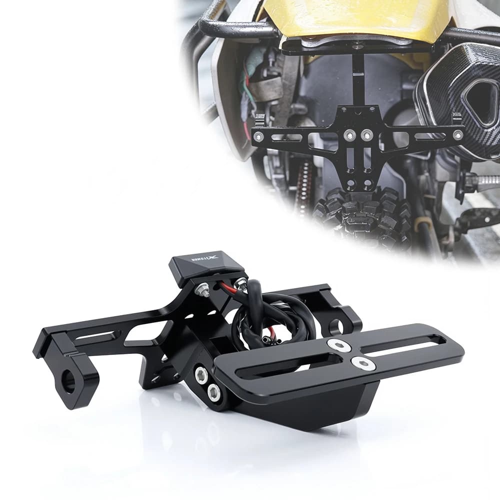 License Plate Holder Bracket Rear Tail Tidy Fender Eliminator ZX-14R ZZR1400 KTM 390 Duke Suzuki SV650 SV1000 For Kawasaki