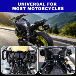 License Plate Holder Bracket Rear Tail Tidy Fender Eliminator ZX-14R ZZR1400 KTM 390 Duke Suzuki SV650 SV1000 For Kawasaki