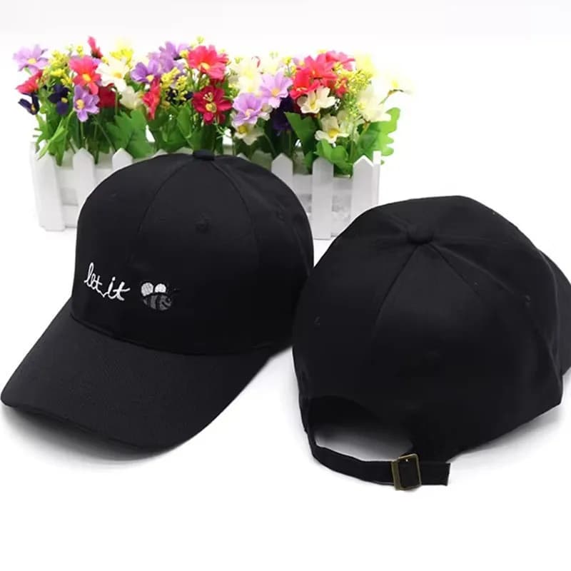 New Trend Embroidered Baseball Cap Men and Women Couple Sunscreen Cap Casual Adjustable Youth Student Hat