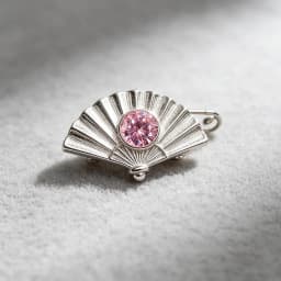 Round Brilliant Cut Pink Loose Gemstone, Brilliant Faceted Sparkling Polished Round Pink Loose Stone for Ring Pendant Earrings Jewelry Making DIY Craft Gemstone Gift