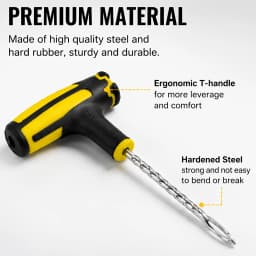 Car Motorcycle Tire Repair Kit Car Puncture Plug Tools Tyre Puncture Emergency for Tire Strips Stirring Glue Repair Tool Kit