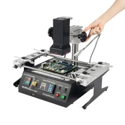 IR6500 BGA Rework Station, IR Welding Workstation Upper & Bottom Heating with USB Connect,for PCB Motherboard Repair